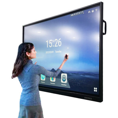 برد هوشمند تعاملی با برنامه‌های اندروید HDMI/USB/Bluetooth/Wi-Fi پنل صفحه نمایش LED/LCD